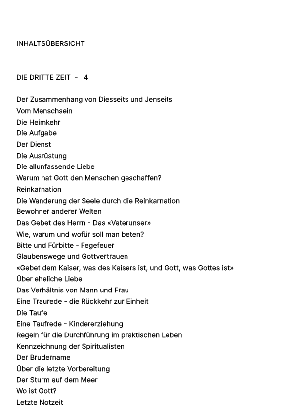 Die dritte Zeit