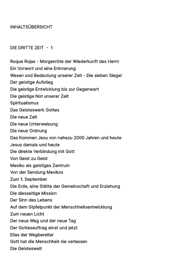 Die dritte Zeit